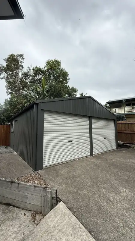 Garage exterior