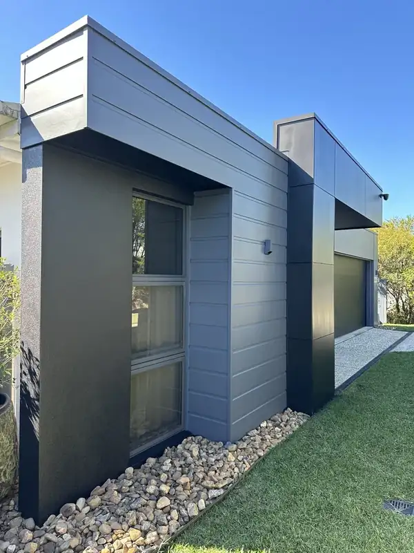 Modern exterior repaint