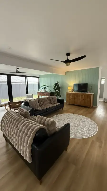 Open-plan living area