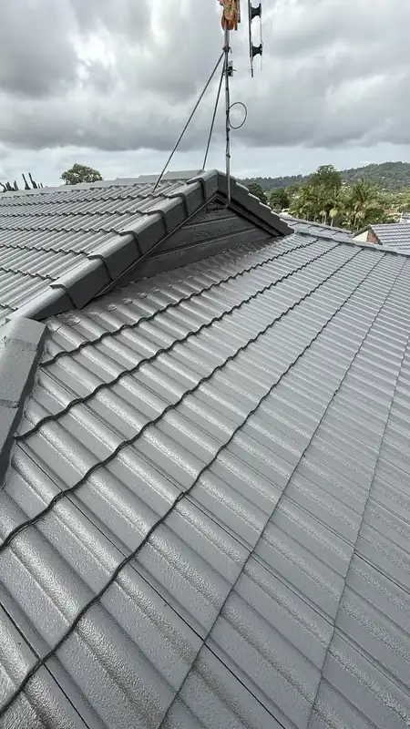 Tiled roof respray